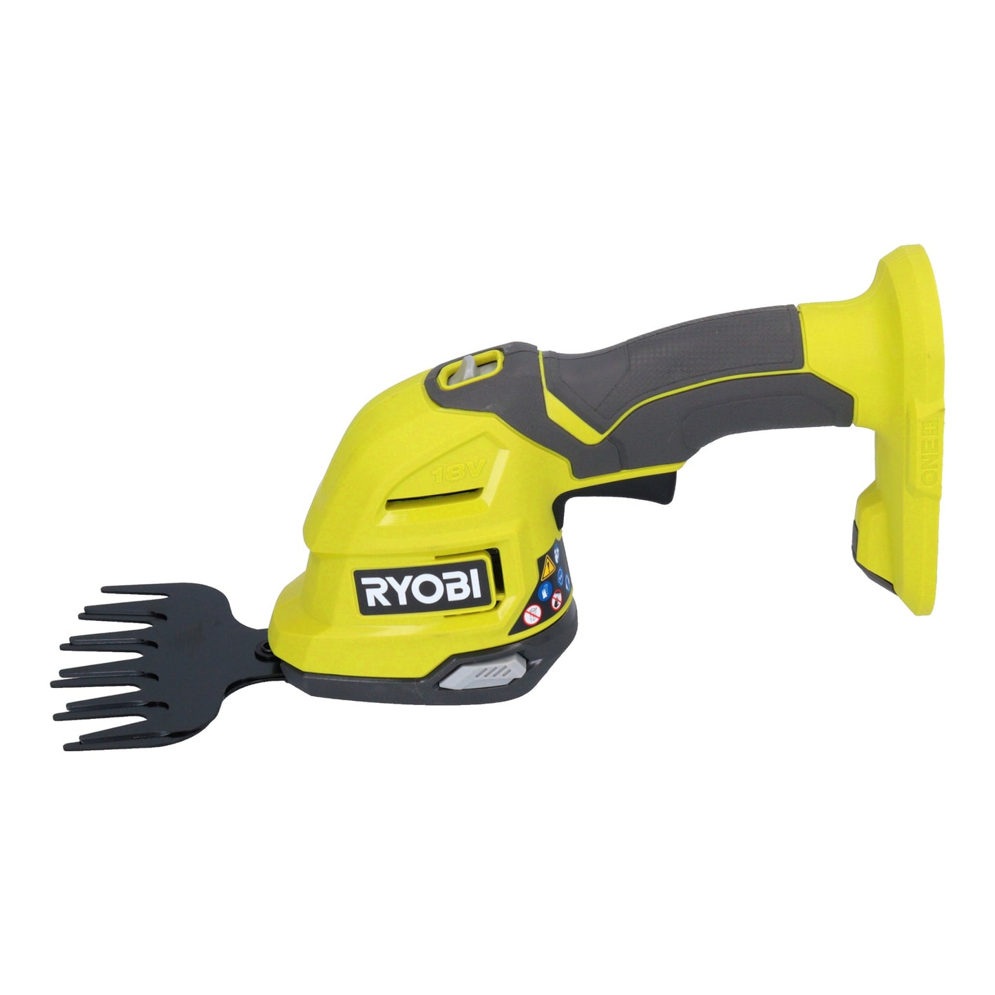 Ryobi RY18GSA-0 18 V ONE+ Akku Gras- u. Strauchschere, Schnittstärke 8 mm ( 5133005764 ) Solo - ohne Akku und Ladegerät