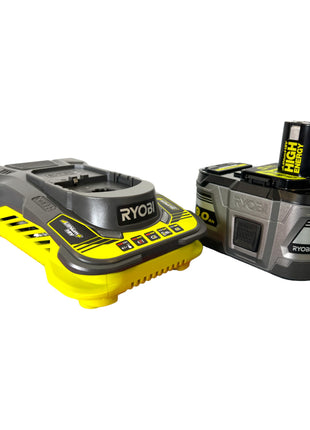 Ryobi RC18150-190 Starter Set 18 V ONE+ 1x High Energy Lithium+ Akku 9,0 Ah + Schnell Ladegerät ( 5133004421 )