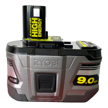 Ryobi RC18150-190 Starter Set 18 V ONE+ 1x High Energy Lithium+ Akku 9,0 Ah + Schnell Ladegerät ( 5133004421 )