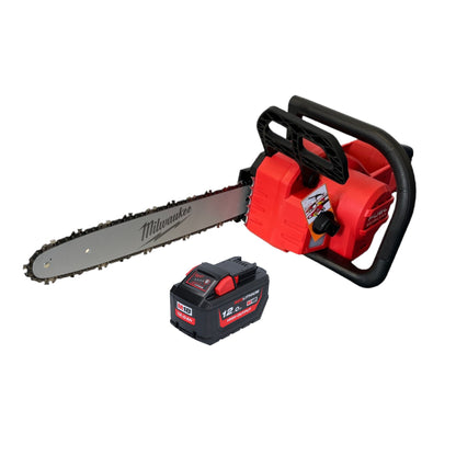 Tronçonneuse à batterie Milwaukee M18 FCHS-121 18 V 40 cm sans balais + 1x batterie 12,0 Ah - sans chargeur