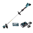 Makita DUR 364 LUG2 Akku Rasentrimmer 36V ( 2x 18V ) 250/350mm Brushless + 2x Akku 6,0Ah + Doppelladegerät - Toolbrothers