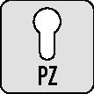 HOPPE Jeu de rosaces Trondheim E1430Z/42KV/42KVS acier inoxydable F69 (3000252616)