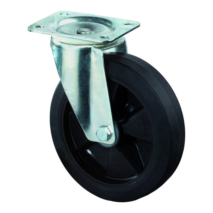 Roulette pivotante BS ROLLEN Ø 125 mm capacité de charge 150 kg (3000275451)