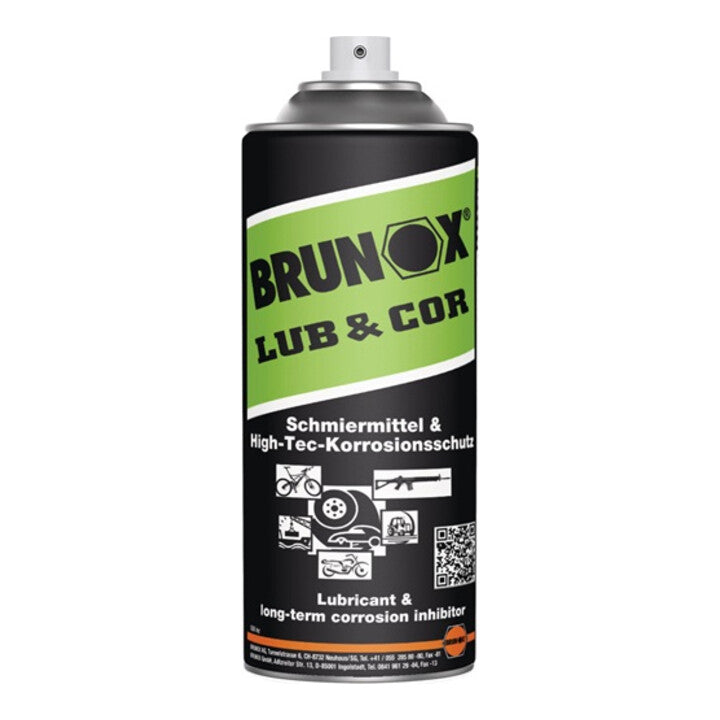 BRUNOX lubrifiant adhésif et protection contre la corrosion LUB&amp;COR® 400 ml (4000347107)