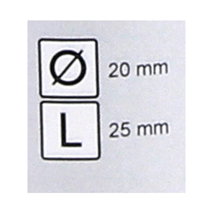 FEIN HSS Dura 25 Kernbohrer mit Weldon Aufnahme 20 x 25 mm ( 63134200075 ) - Toolbrothers