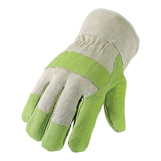 Gants en cuir artificiel ASATEX taille 10,5 vert/naturel (4000371000)