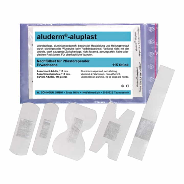 SÖHNGEN Wundpflaster aluderm®-aluplast wasserfest ( 4000386150 )