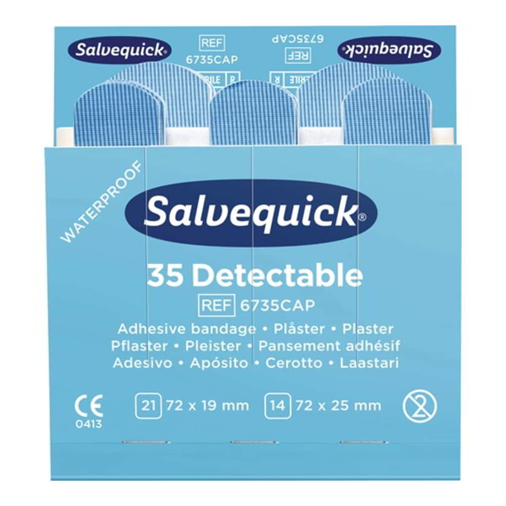 SALVEQUICK bandes de plâtre Salvequick détectables (4000386491)