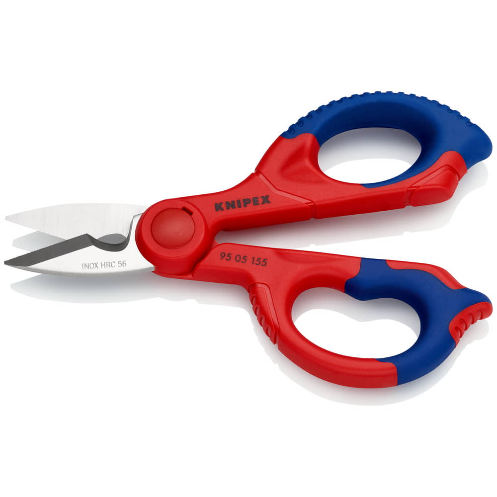 Ciseaux d'électricien/artisan KNIPEX longueur 155 mm (4000795313)