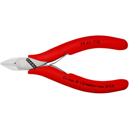 KNIPEX pince coupante électronique longueur 115 mm forme 2 (4000810487)