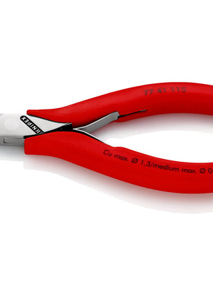 KNIPEX pince coupante électronique longueur 115 mm forme 2 (4000810487)