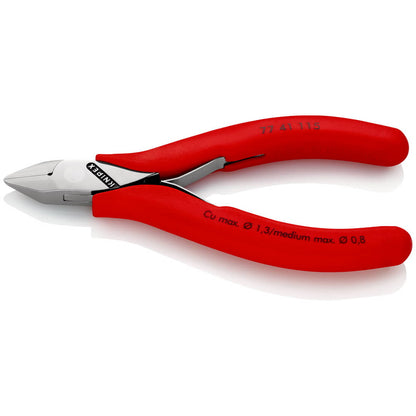 KNIPEX pince coupante électronique longueur 115 mm forme 2 (4000810487)