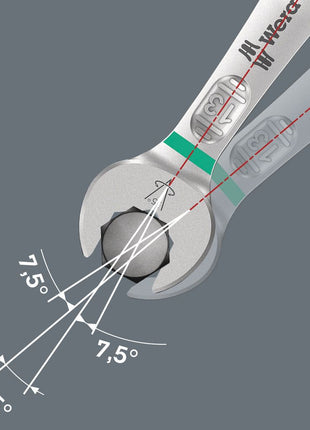 Clé mixte WERA 6003 Joker SW 18 mm longueur 210 mm (4000822309)