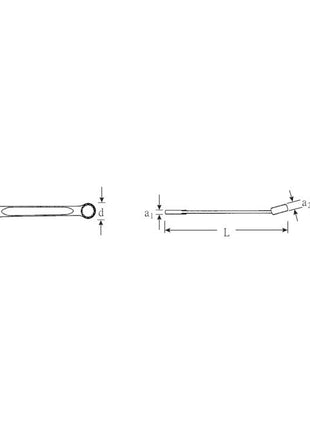 Clé mixte STAHLWILLE OPEN BOX 13 SW 41 mm longueur 480 mm (4000826026)