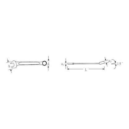 STAHLWILLE Ringmaulschlüssel OPEN BOX 13 SW 41 mm Länge 480 mm ( 4000826026 )