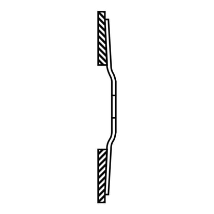 Rondelle dentée PFERD POLIFAN A SG STEELOX Ø 115 mm grain 80 plat (4000841552)