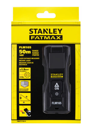 Télémètre laser STANLEY FLM 165 50 m ± 1,5 mm (8000150347)