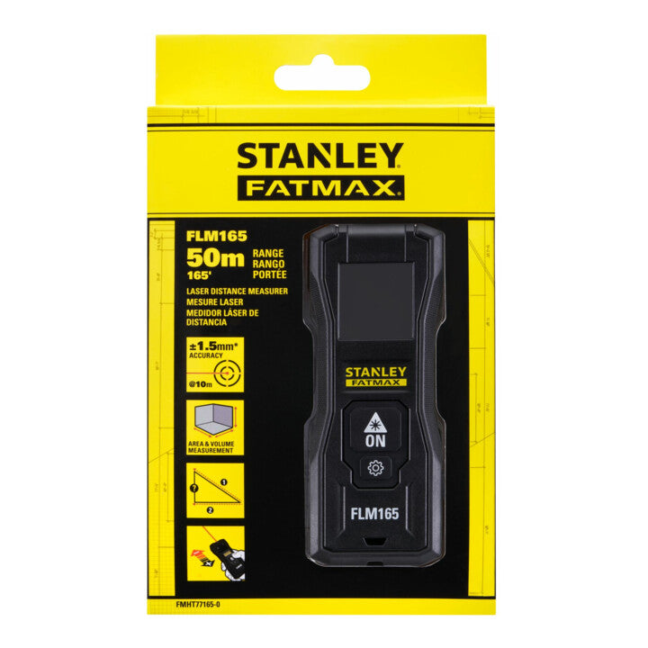 STANLEY Laserentfernungsmesser FLM 165 50 m ± 1,5 mm ( 8000150347 )