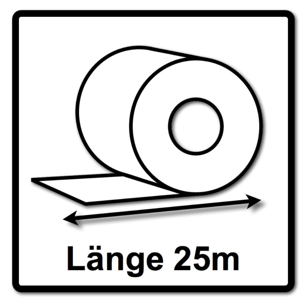 Rouleau abrasif Festool 115x25m P220 GR grenat (201110) pour abrasifs manuels