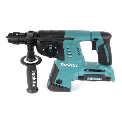 Makita DHR 264 ZJ 2 x 18 V / 36 V Akku-Bohrhammer SDS-PLUS im Makpac + 5 tlg. Hartmetall Bohrer Set für Mauerwerk und Beton - ohne Akku, ohne Ladegerät - Toolbrothers