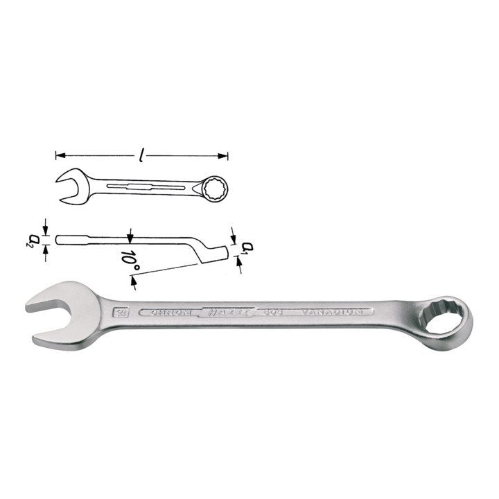 HAZET Ringmaulschlüssel 603 SW 11 mm Länge 145 mm ( 8000465081 )