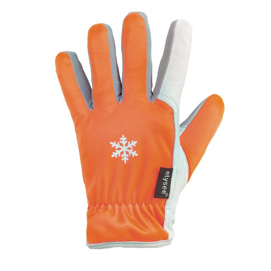 ELYSEE Handschuhe GROEDEN Größe 9 orange/silber-grau ( 8000809128 )