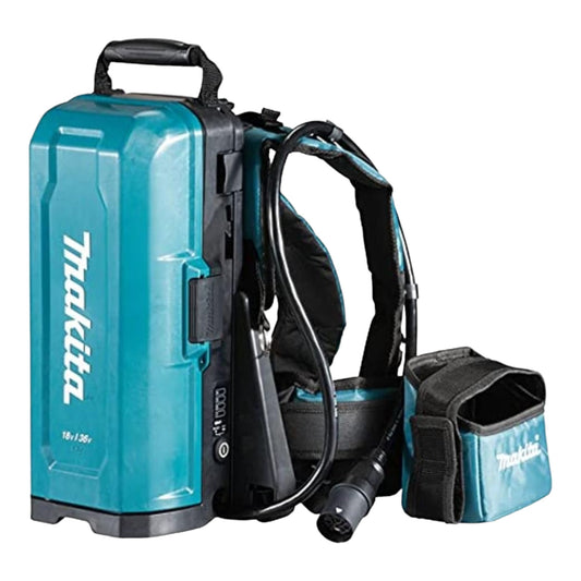 Makita PDC01 Akku Rucksack 36 V ( 2x 18 V ) für 2-4 18 V Akkus LXT ( 191A64-2 ) Solo - ohne Akku, ohne Ladegerät