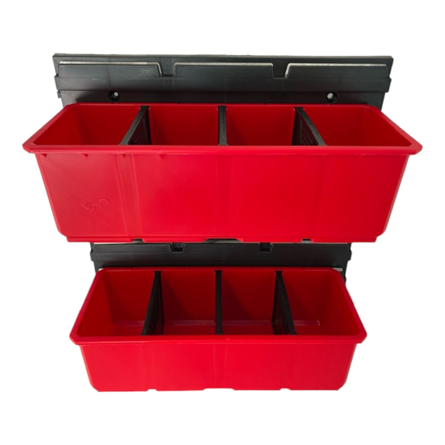 Qbrick System Container Set Nr. 5 Werkstattwand 39 x 35 cm mit 2 Behältern für ONE 200 Basic / Profi / Technik und ONE Organizer XL