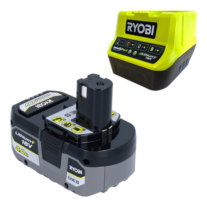 RYOBI RY18PSX10A-120 scie à batterie 18 V 10 cm sans balais (5133005434) + 1x batterie 2,0 Ah + chargeur