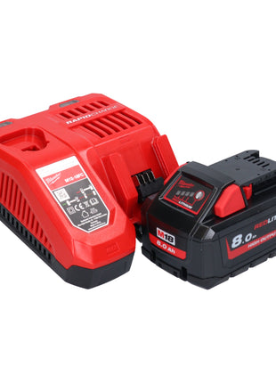 Batidora de batería Milwaukee M18 FPM-801X 18 V 20 l sin escobillas + 1x batería 8,0 Ah + cargador + caja HD