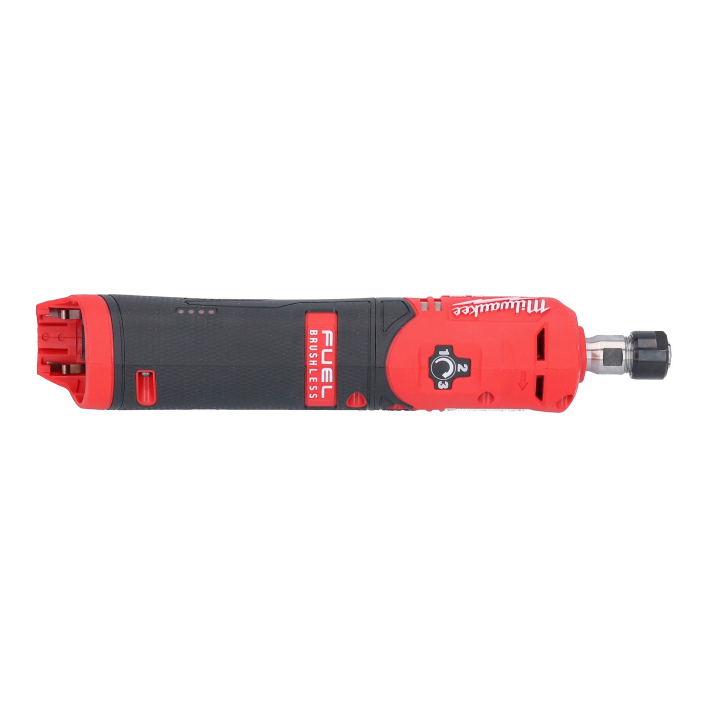 Meuleuse droite à batterie Milwaukee M12 FDGS-401 12 V 6 / 8 mm sans balais + 1x batterie 4,0 Ah - sans chargeur