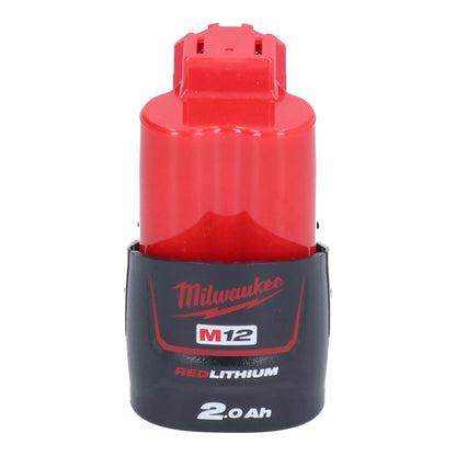 Pistolet à cartouche sans fil Milwaukee M12 PCG/400A-201 12 V 400 ml + 1x batterie 2,0 Ah - sans chargeur