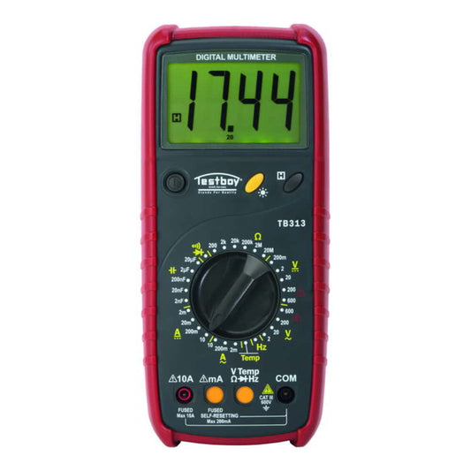 Multimètre numérique TESTBOY Testboy 313 0-600 V AC, 0-600 V DC (4000828931)