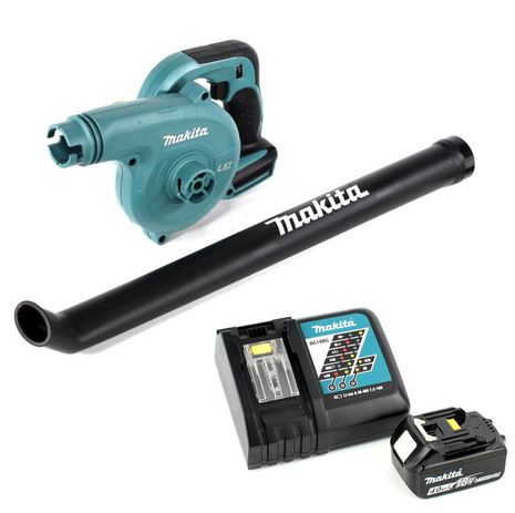 Makita DUB 183 RM1 18 V Akku Gebläse + 1x BL 1840 B 4,0 Ah Akku + DC 18 RC Schnellladegerät - Toolbrothers