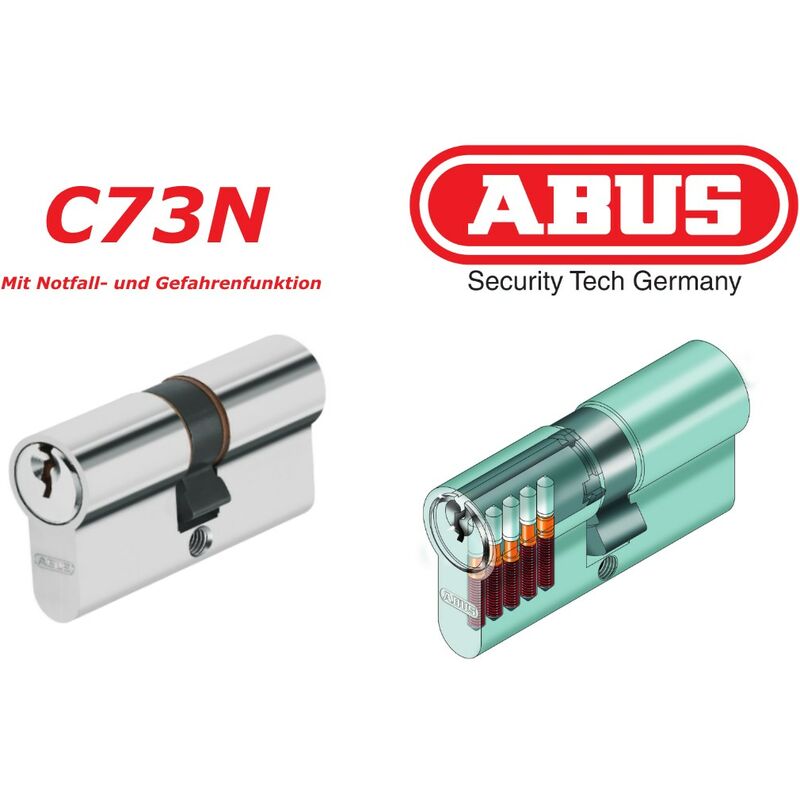 ABUS profil double cylindre C 73 N 35/55 mm (3000251881)