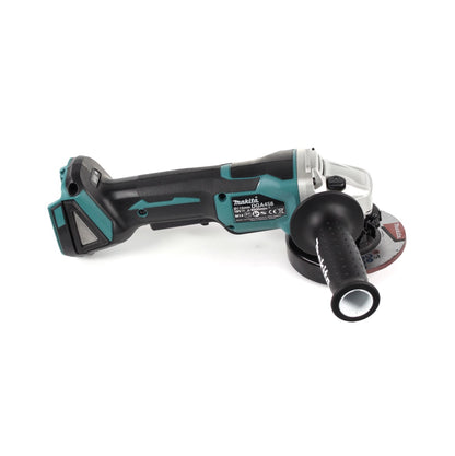 Makita DGA 458 M1 Akku Winkelschleifer 18 V 115mm Brushless + 1x Akku 4,0Ah - ohne Ladegerät - Toolbrothers