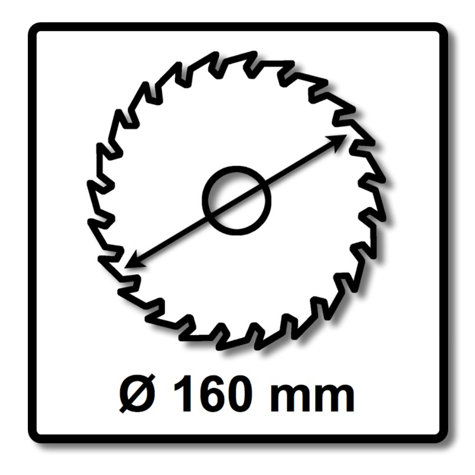 Bosch Kreissägeblatt Expert for Fibre Cement 160 x 20 x 2,2 mm 4 Zähne ( 2608644121 ) - Toolbrothers