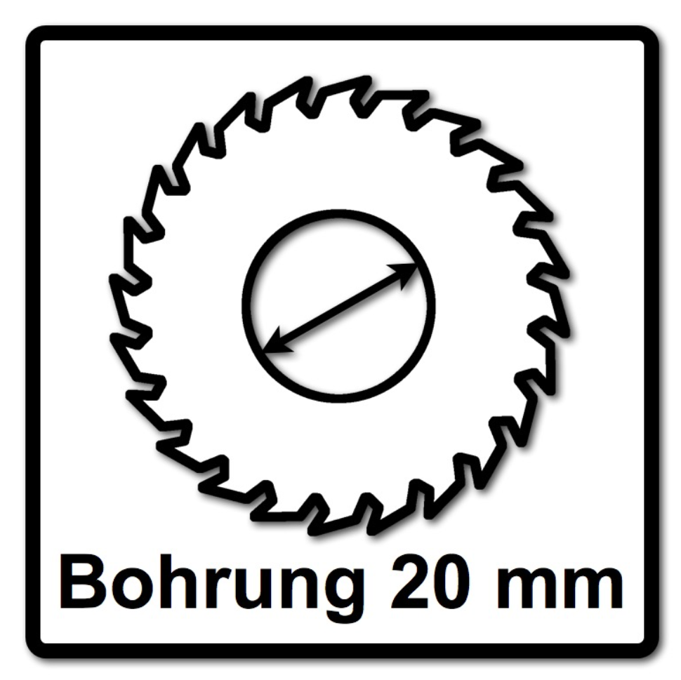 Bosch Kreissägeblatt Expert for Wood 160 x 20 x 2,2 mm 24 Zähne ( 2608644016 ) - Toolbrothers