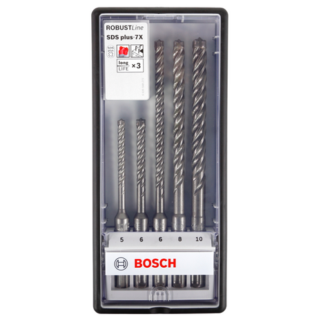 Bosch Bohrer Set SDS-Plus-7X 5 tlg. Betonbohrer ( 2608576199 ) - Toolbrothers