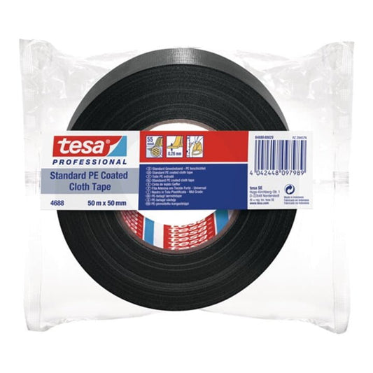 TESA ruban textile tesaband® Standard 4688 noir (3000265405)