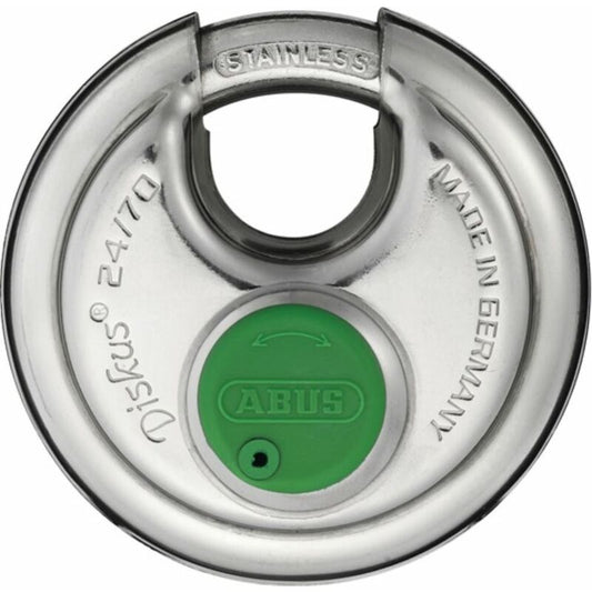 Cadenas à cylindre ABUS 24IB/70 largeur du corps de serrure 70 mm (3000280002)