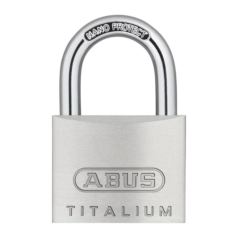 Cadenas à cylindre ABUS 64TI/40 largeur du corps de serrure 40 mm (3000280006)