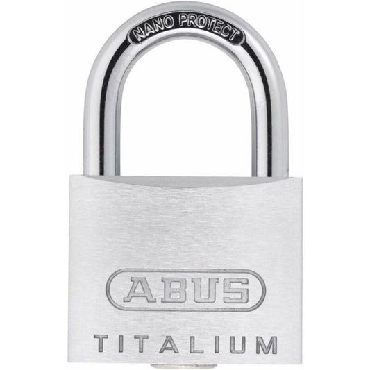 Cadenas à cylindre ABUS 64TI/40 gl largeur du corps de serrure 40 mm (3000280007)