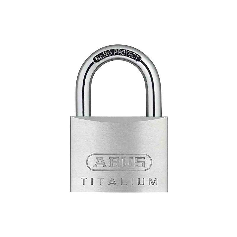 Cadenas à cylindre ABUS 64TI/60 largeur du corps de serrure 60 mm (3000280010)