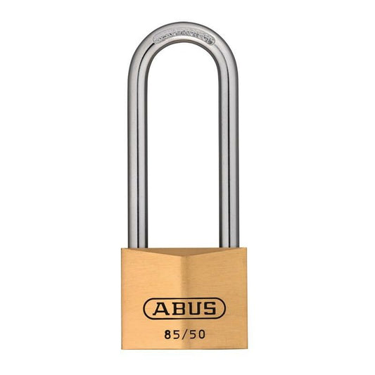 Cadenas à cylindre ABUS 85/50HB80 gl serrure largeur du corps 50 mm (3000280047)