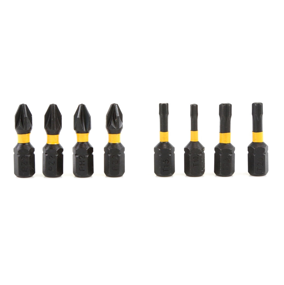 DeWalt DT 71517 T 90 Grad Winkelvorsatz mit 9 Impact Bits - Toolbrothers