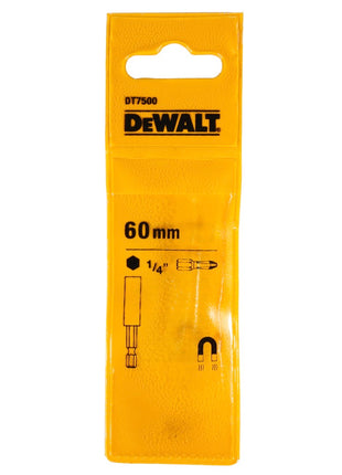 DeWalt DT 7500-QZ Bithalter magnetisch 1/4 Zoll 60 mm ( 563635-195 ) - Toolbrothers