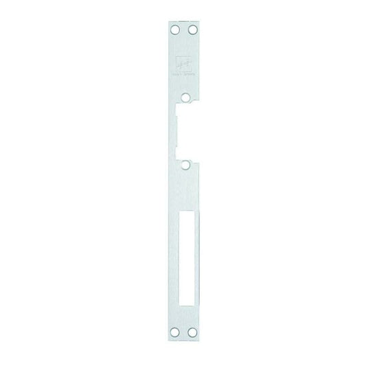 Gâche plate ASSA ABLOY 021 en acier galvanisé, carrée (3324034038)