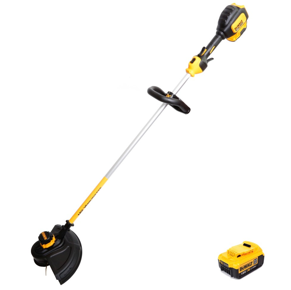 Dewalt DCM 561 Akku Rasentrimmer Freischneider Motorsense 18V Brushless + 1x Akku 4,0Ah - ohne Ladegerät - Toolbrothers