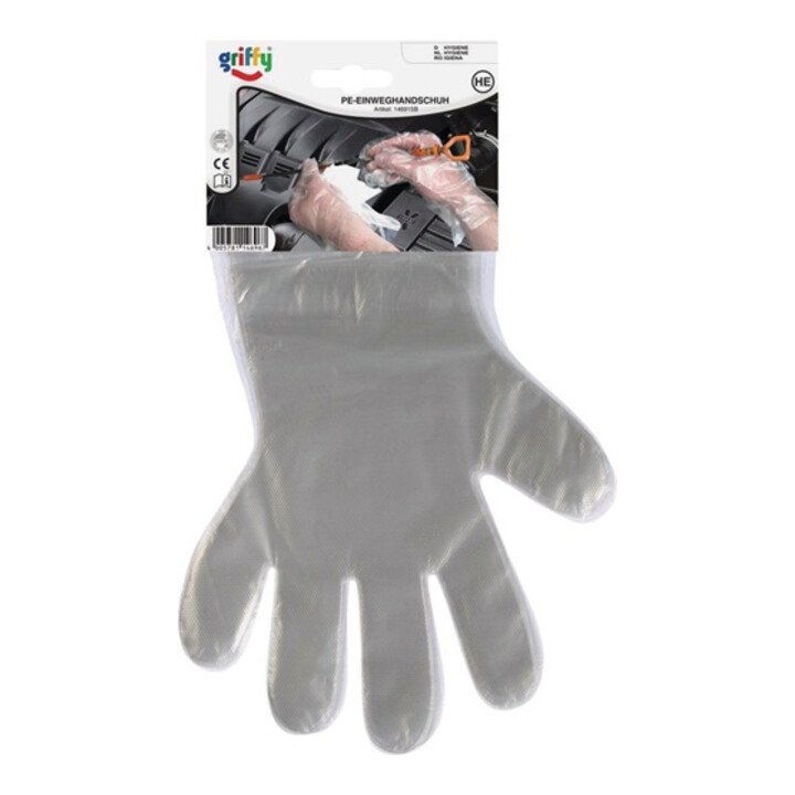 LEIPOLD+DÖHLE gants jetables taille 10 transparents (4000371022)